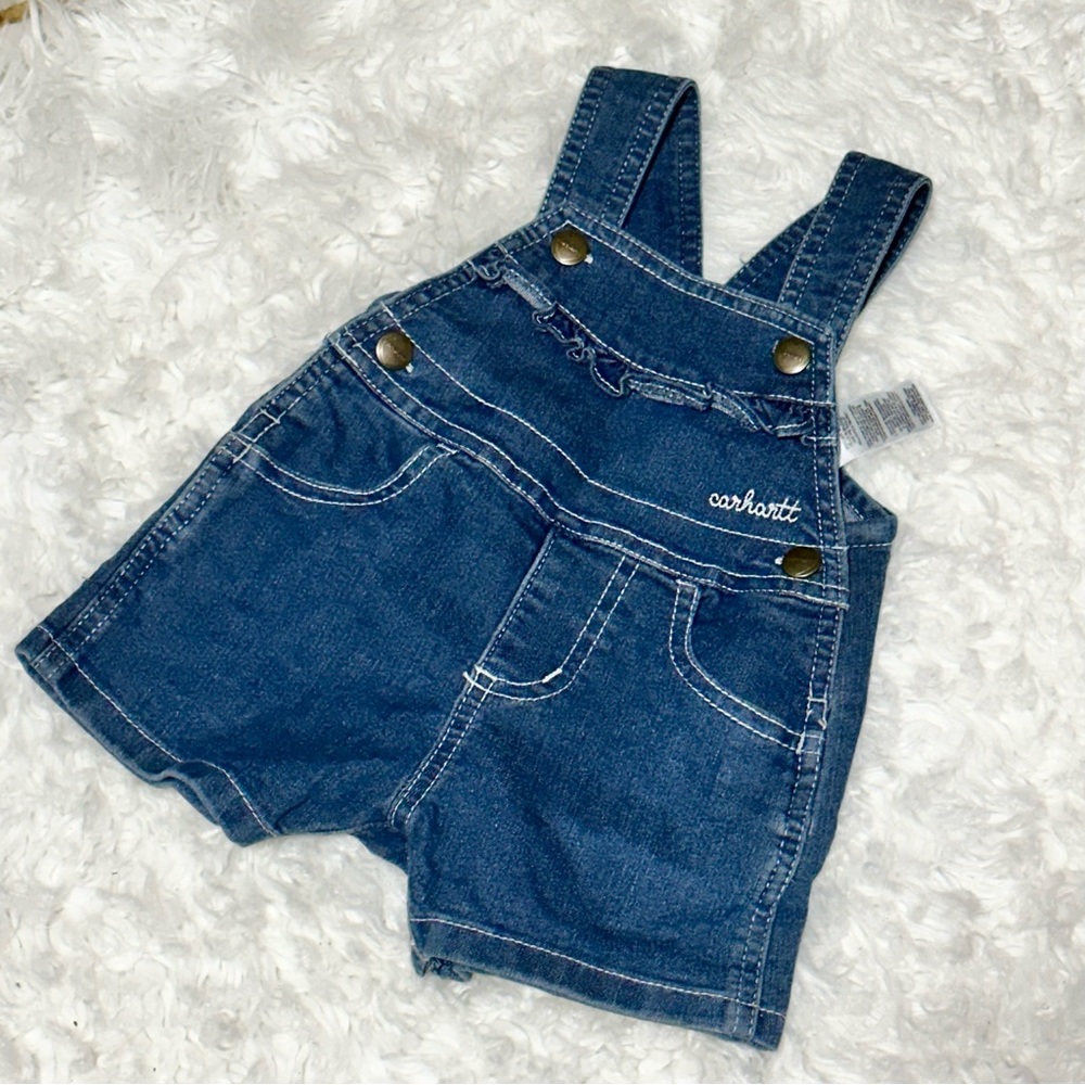 Carthartt Denim Short Overalls